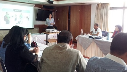 Lecture to the delegation