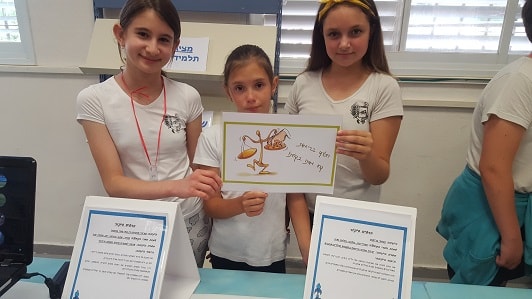 Tasty children's health snacks, the invention of israeli school students