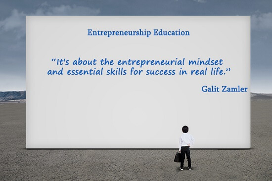k-12 entrepreneurship education program is about entrepreneurial mindset