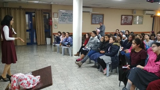 First meeting of the Hakaton in Ulpana in Kiryat Arba