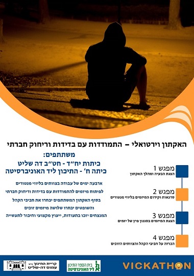 online hackathon for two schools from Rehovot and Jerusalem