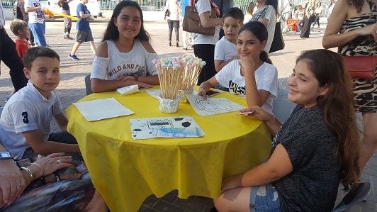 An initiative of children in school to cheer up children in the hospital