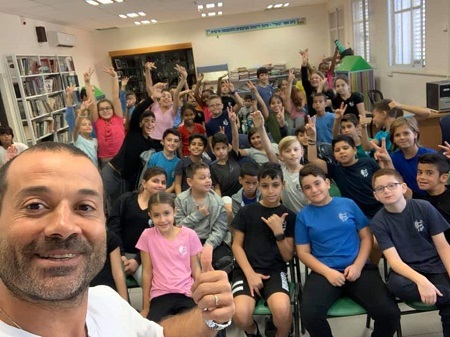 Itamar Smadja a guest entrepreneur at school