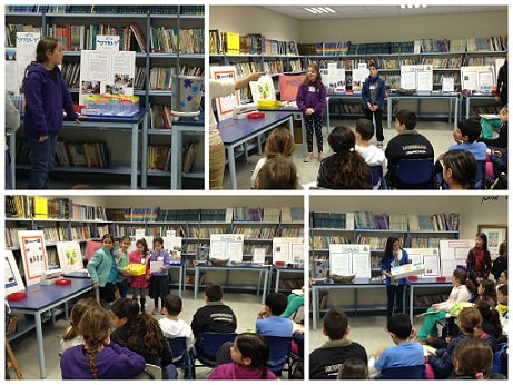 The entrepreneurs present their initiatives
